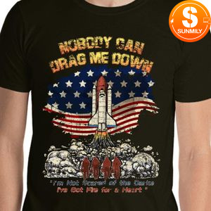 Space Shuttle Nobody can drag me down T-Shirt