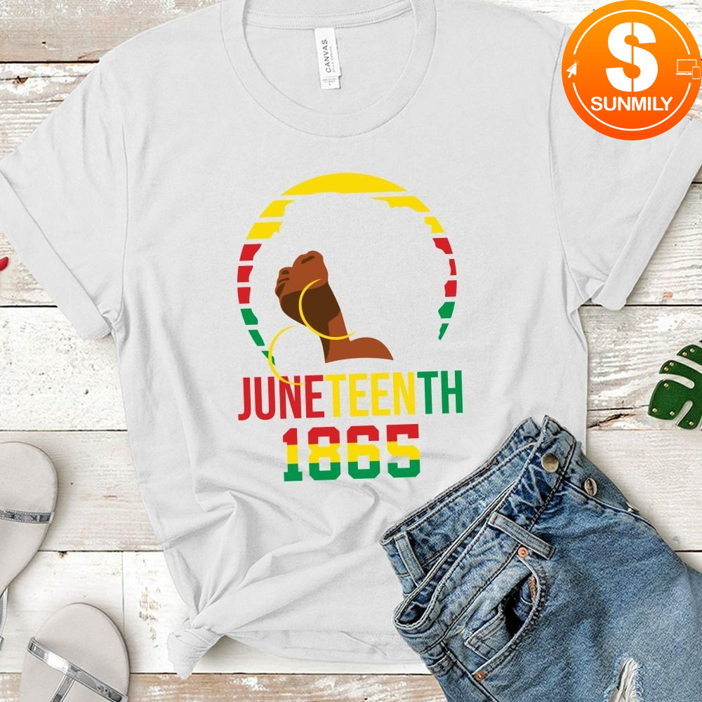Juneteenth 1865 Gift for Woman T-Shirt