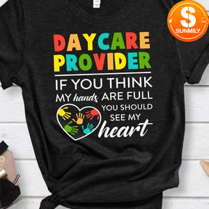 Daycare Provider Appreciation Gift Childcare T-Shirt