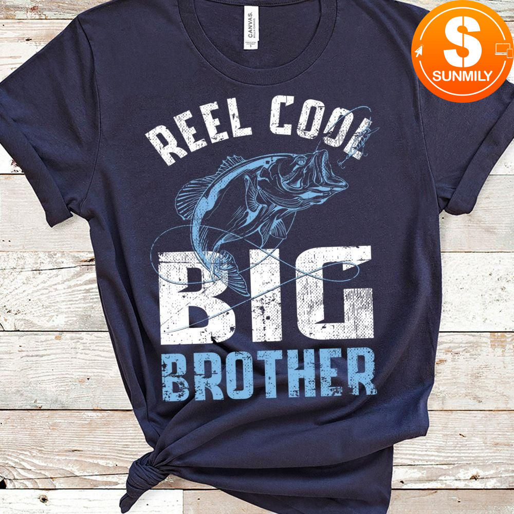 Reel Cool Big Brother Siblings Fishing Classic Unisex Shirt