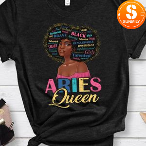 Black queen Aries T-Shirt