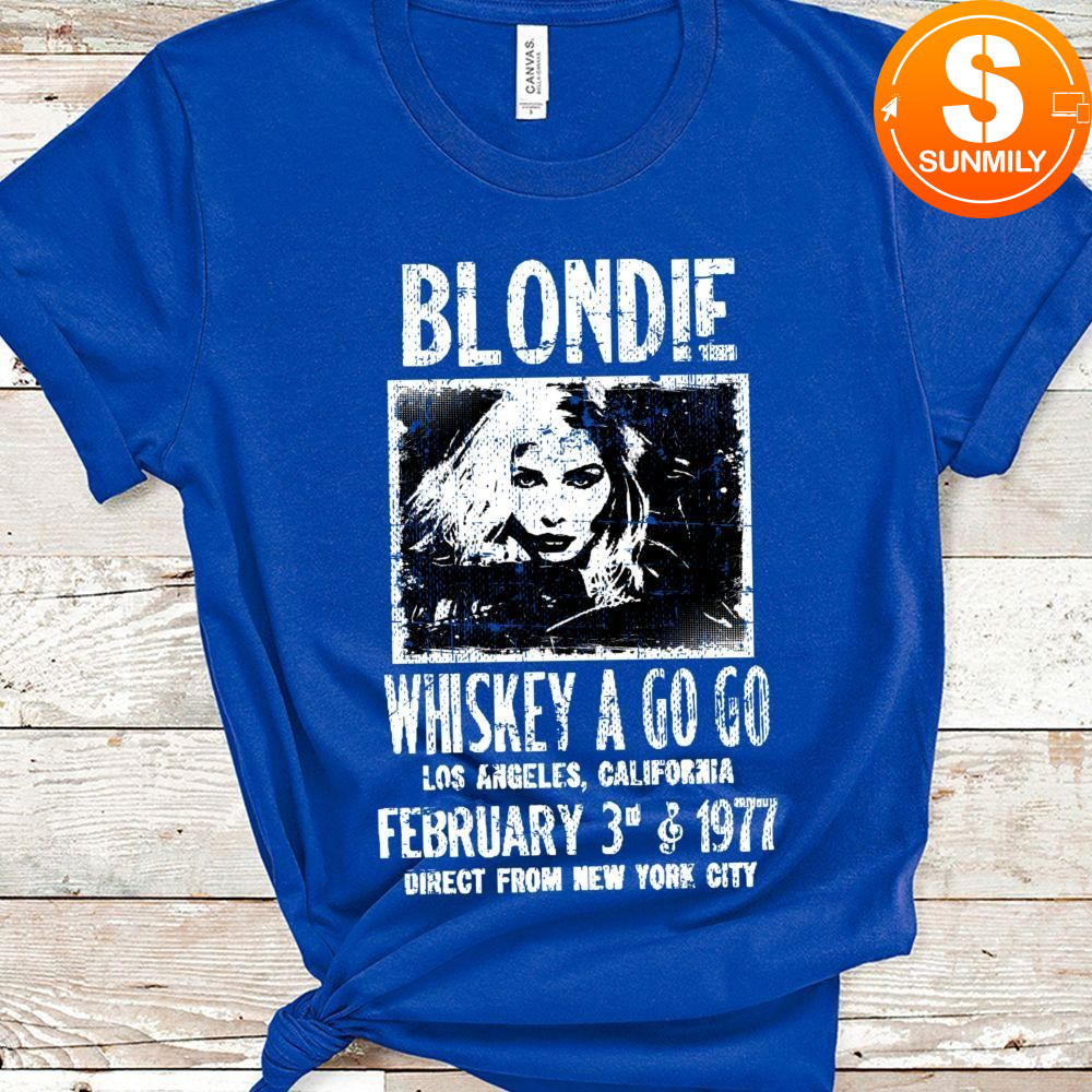 Blondie Deborah Harry Retro 80s Rock Music T Classic Unisex Shirt