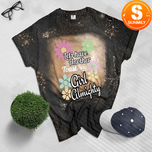 Girl Almighty Flower Power Bleached T-Shirt