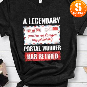 Postal Worker Retired 2019 Postman Retirement Carrier Mail Classic Unisex T-Shirt