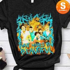 Heavy Metal One Direction Black T-Shirt