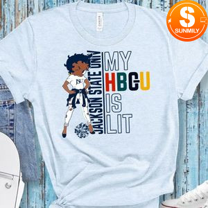 Jackson State University My HBGU is lit T-Shirt
