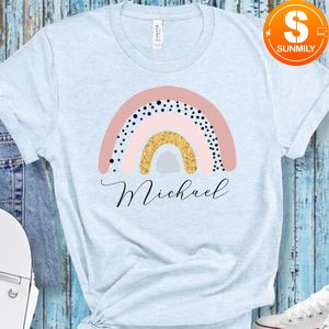 Personalized Rainbow Shirt