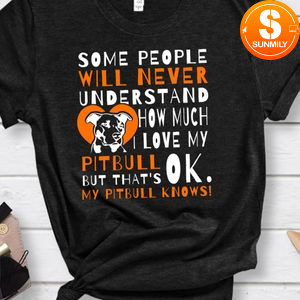 PitBull Shirt - I Love My Pitbull Shirt