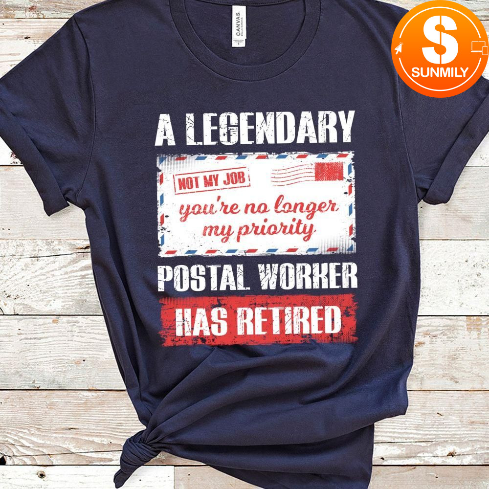 Postal Worker Retired 2019 Postman Retirement Carrier Mail Classic Unisex T-Shirt