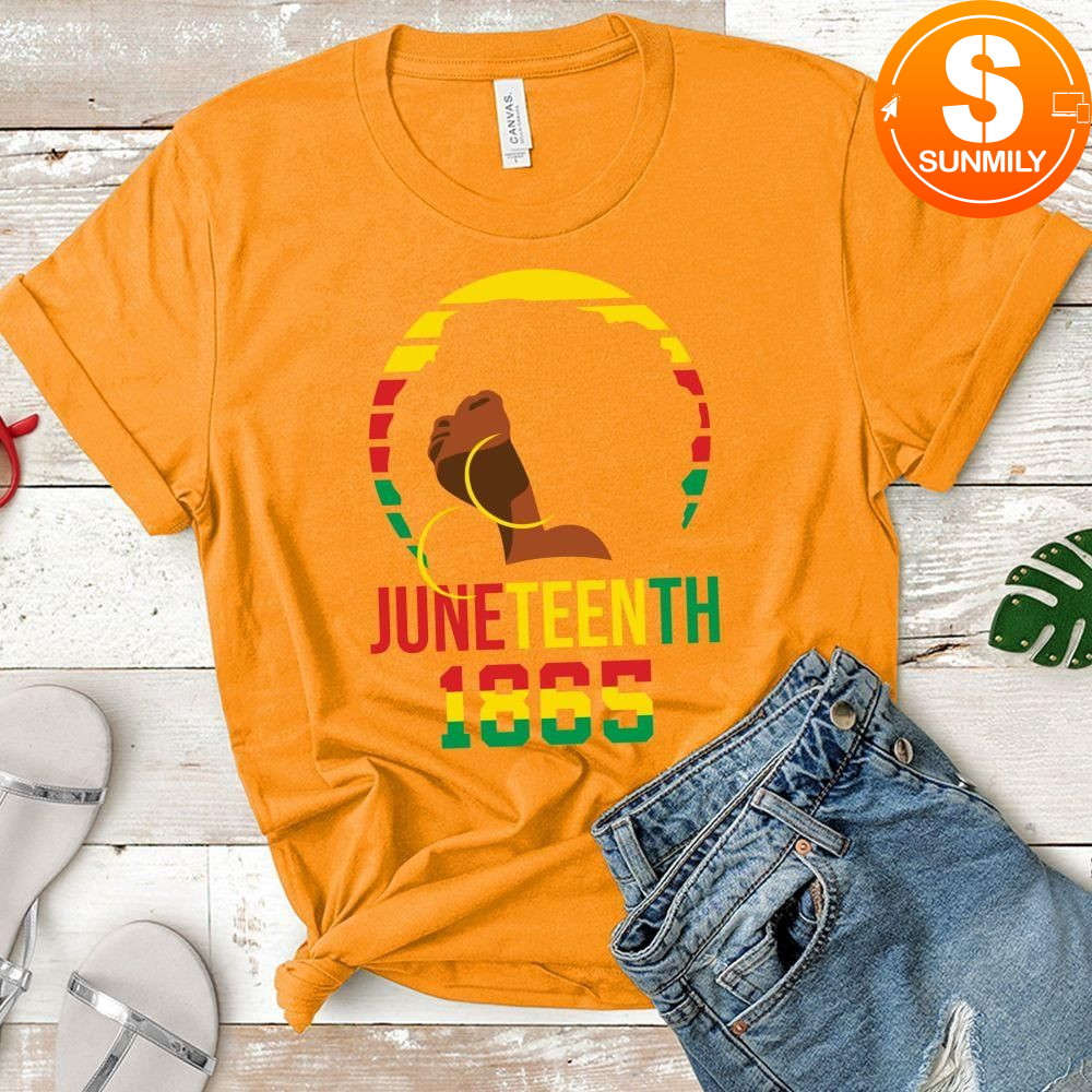 Juneteenth 1865 Gift for Woman T-Shirt