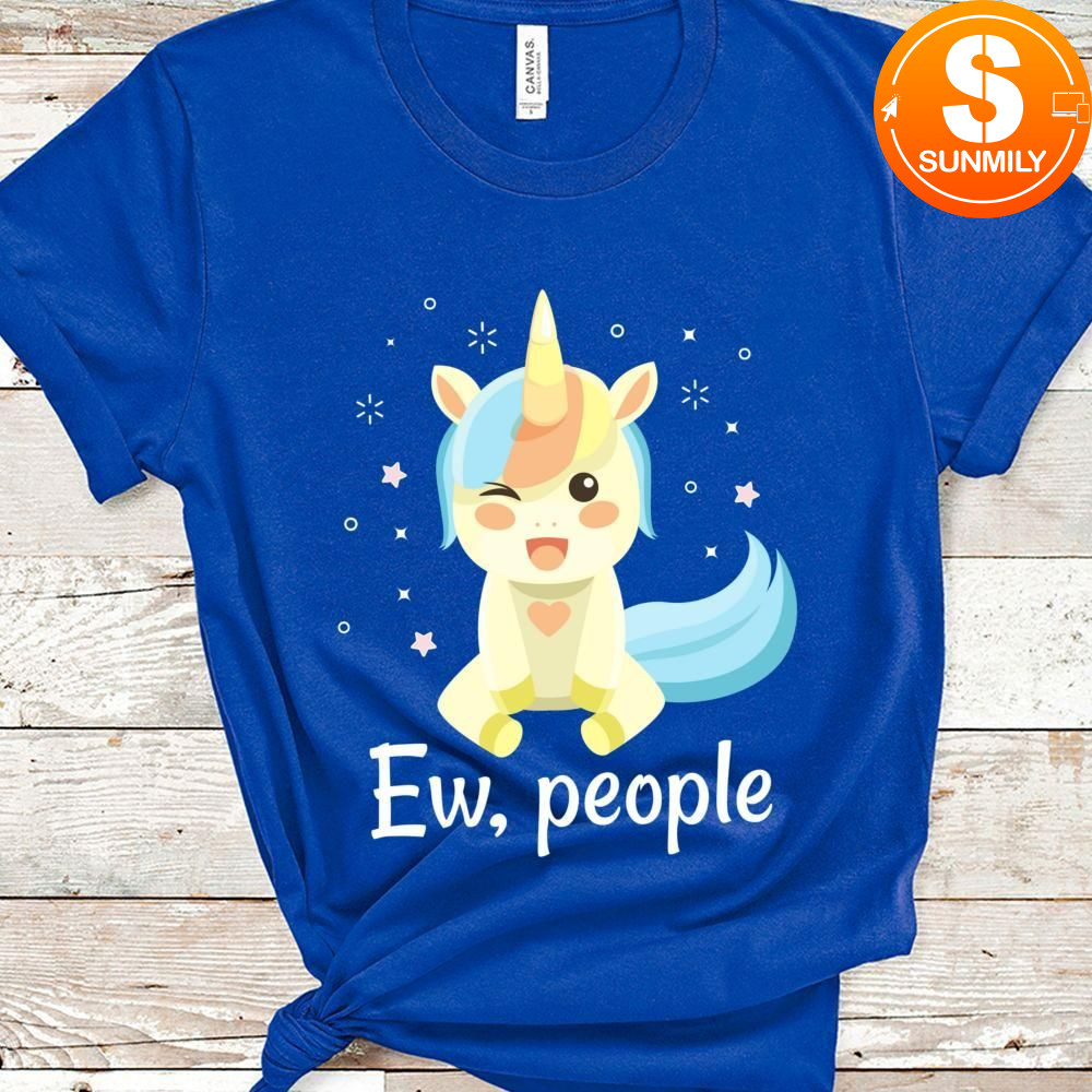 Ew, people Unicorn Classic Unisex T-shirt