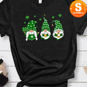 Gnomes Shamrock St Patricks Day Shirt