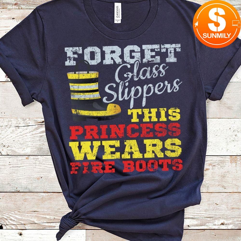 This Princess Wears Fire Boots Classic Unisex Shirt