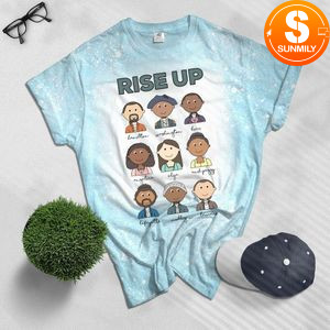 Hamilton Rise Up Girl Bleached T-Shirt