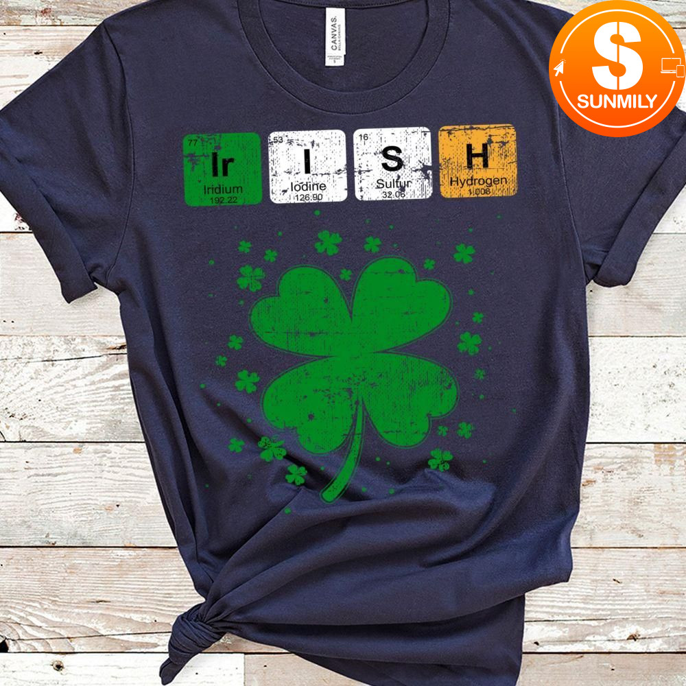 Science Teacher Irish Chemistry Funny St Patricks Day Classic Unisex Shirt