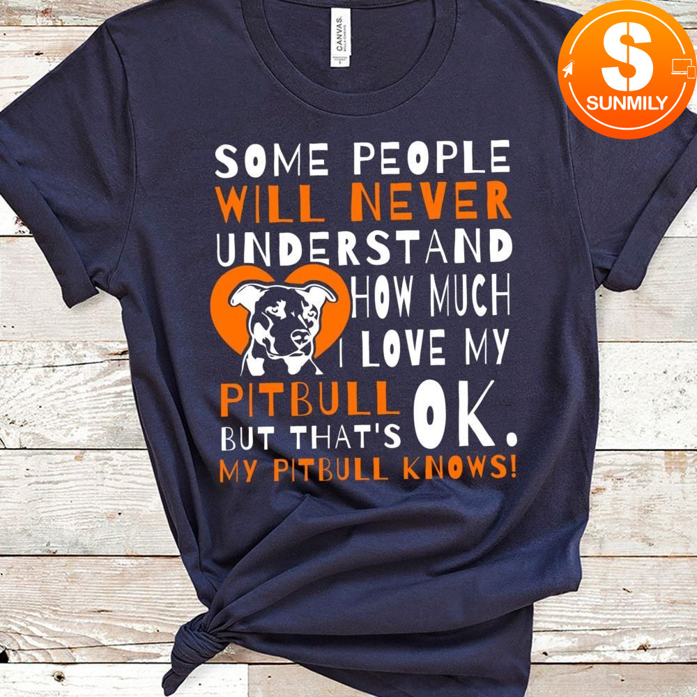 PitBull Classic Unisex Shirt - I Love My Pitbull Classic Unisex Shirt