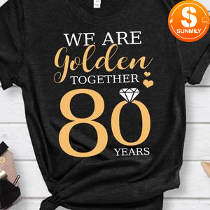 Romantic Classic Unisex Shirt For Couples - 80th Wedding Anniversary Classic Unisex T-Shirt