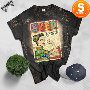 SPED Squad Woman Bleached Shirt
