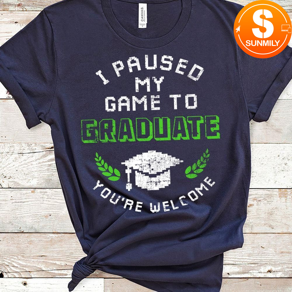 2021 Funny Gamer Graduate Graduation Gifts Classic Unisex Shirt