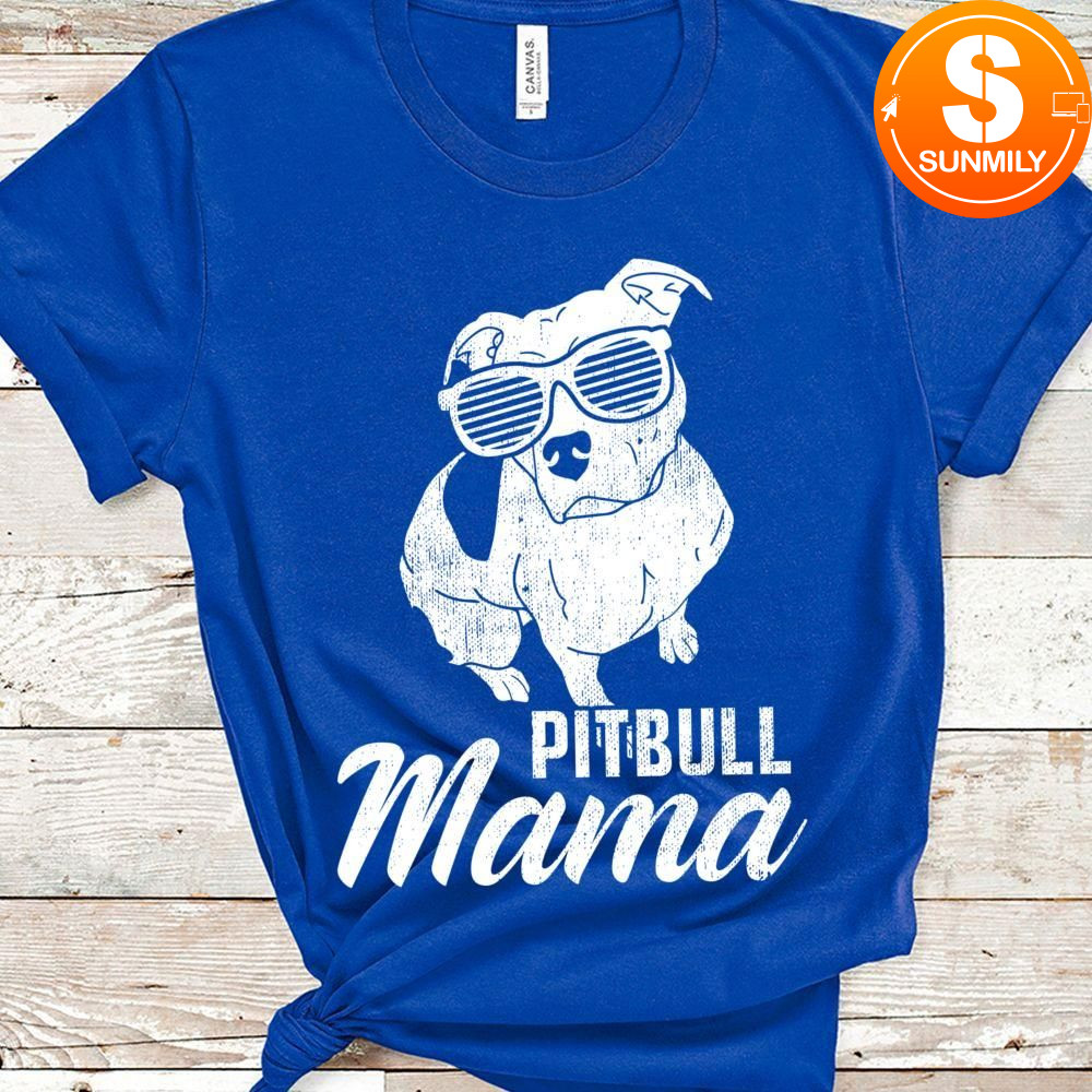 Proud Pitbull Mom Classic Unisex T-Shirt - Pittie Mom, Womens pitbull Classic Unisex T-shirt