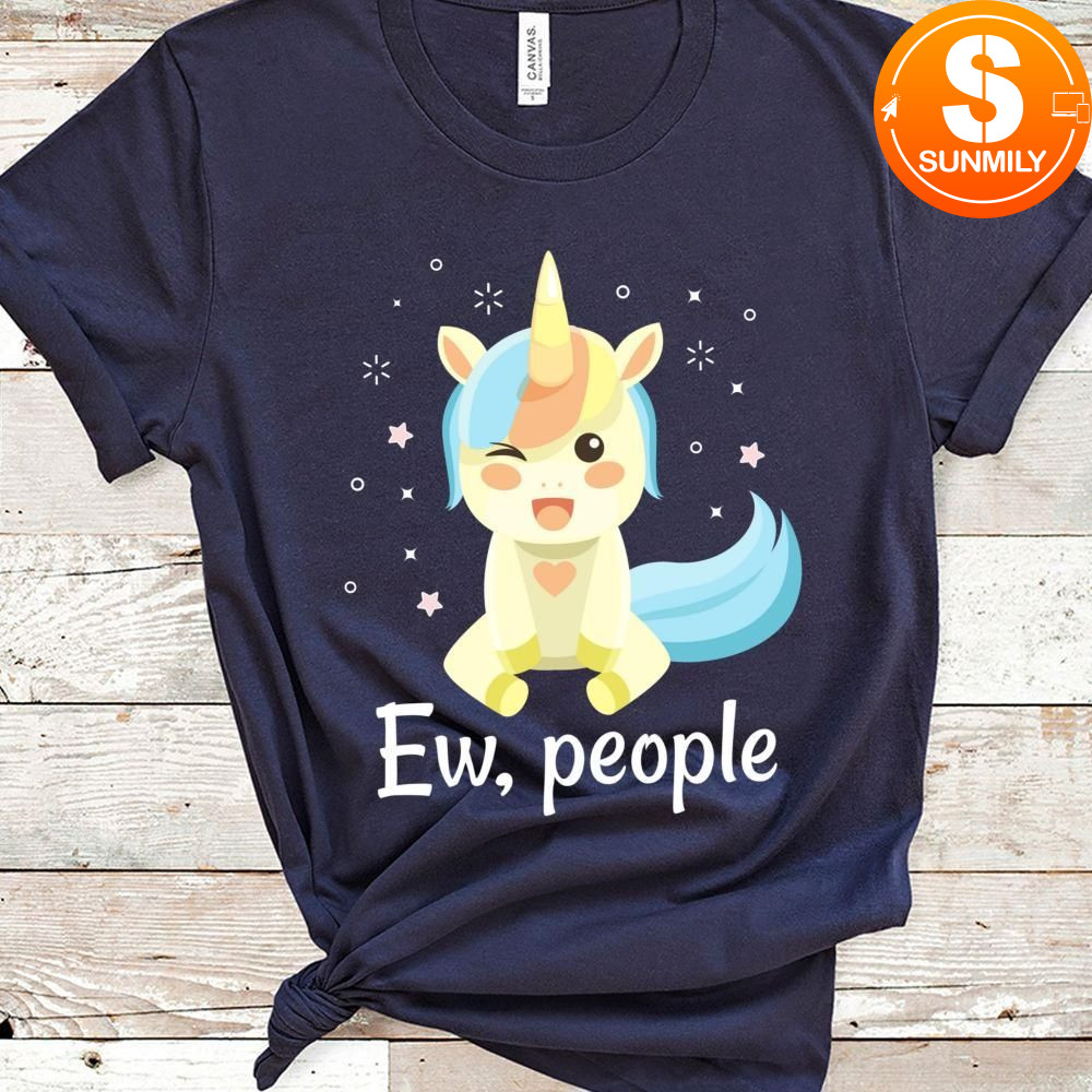 Ew, people Unicorn Classic Unisex T-shirt