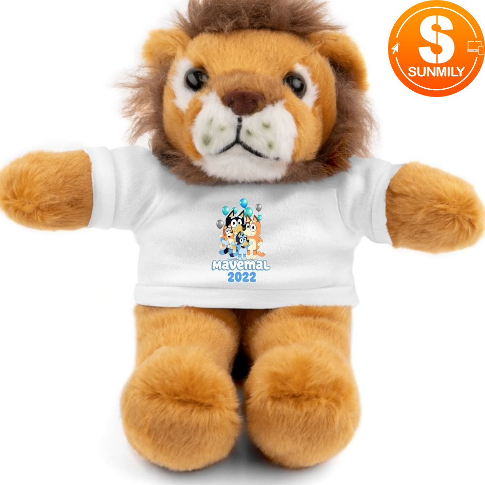 Bluey Stuffed Animals with Tee