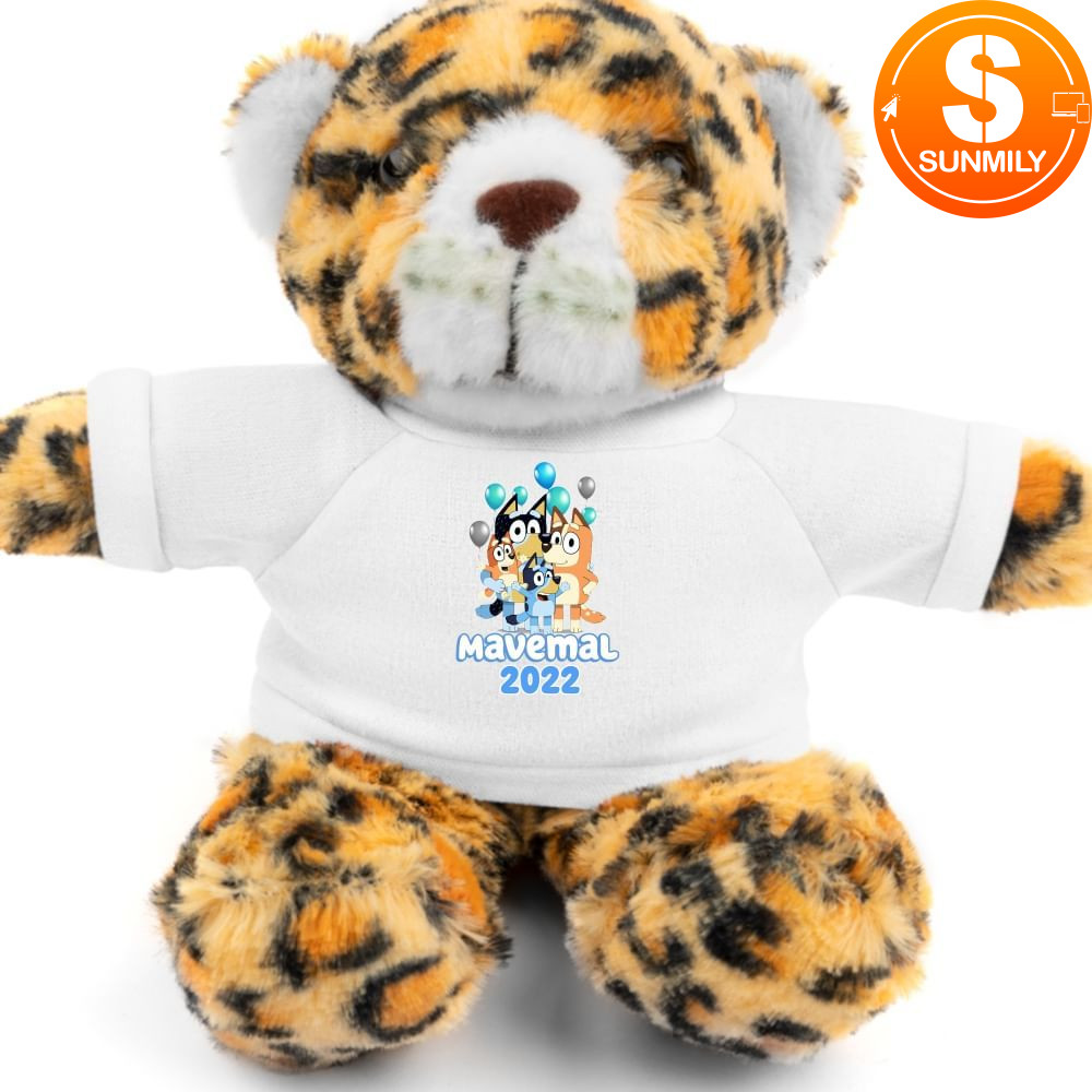 Bluey Stuffed Animals with Tee