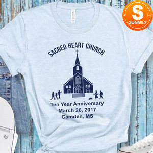 Sacred Heart Church Anniversary Shirt