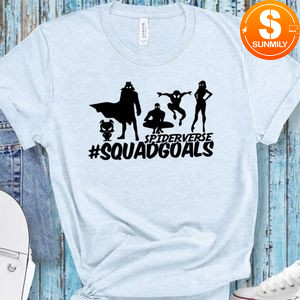 Spider Verse Squad Goals Shirt