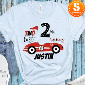 Two fast curious Birthday Shirt