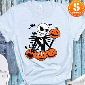 Jack Skellington Pumpkin Shirt