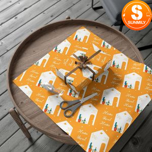 Housewarming Customizable Gift Wrap Paper