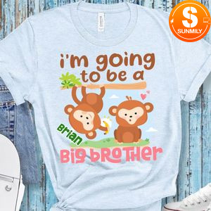 Going to be a big brother monkey Shirt