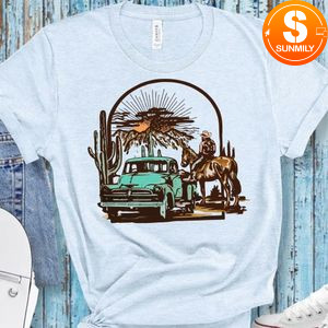 Heart Like A Truck Cowboy Shirt
