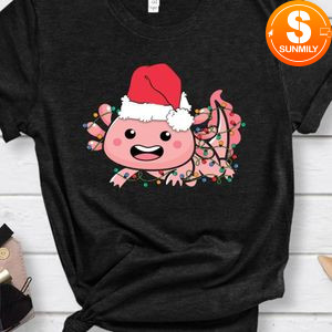 Axolotl Christmas Light Shirt